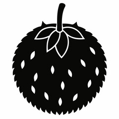 Vibrant Gac Fruit Vector Artwork