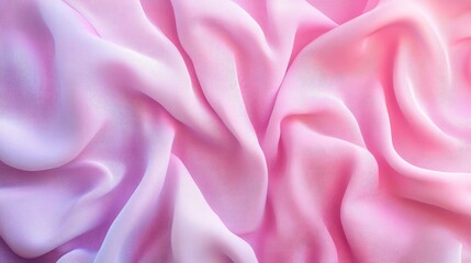 Obraz premium Gradient pastel pink fabric texture for background. Natural material.