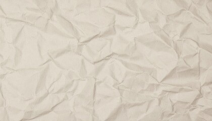 Naklejka premium Wrinkled Beige Textured Paper Background Ideal for Vintage Designs, Scrapbooking Projects, Rustic Aesthetic Themes, and Art Collages