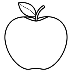 Apple art vector