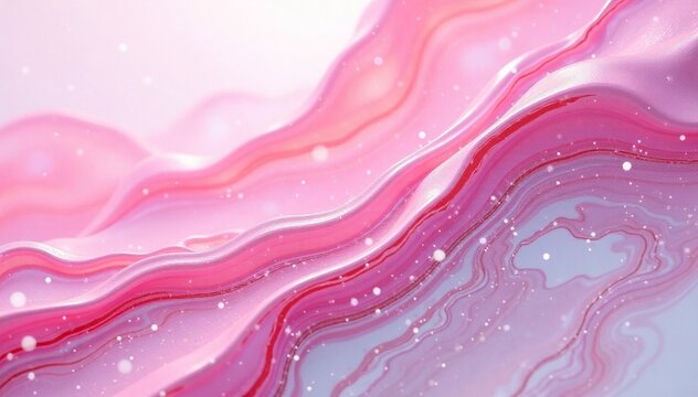 Light pink and peral colors abstract art liquid marbel background with glossy finish, modern art, abstract art, glossy finish