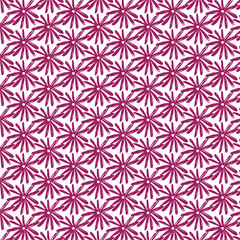 seamless pattern with pink flowers