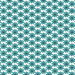 Fototapeta premium seamless pattern with flowers