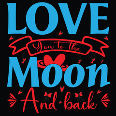 valentine t shirt design vector