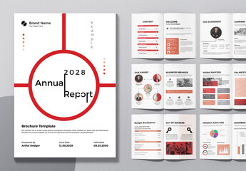 Annual Report Template Layout