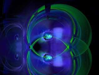 Imaginatory fractal abstract background Image