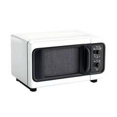 Obraz premium Monitor isolated on white background full depth of field 