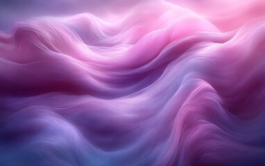 Obraz premium Abstract pink and purple flowing waves. (1)
