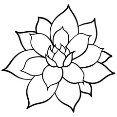 Blossom Charm line art art vector