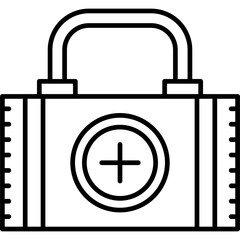 Fototapeta premium First Aid Kit Icon