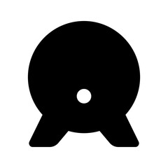 Beer barrel icon isolated on white background, beverage, drink, vector illustration