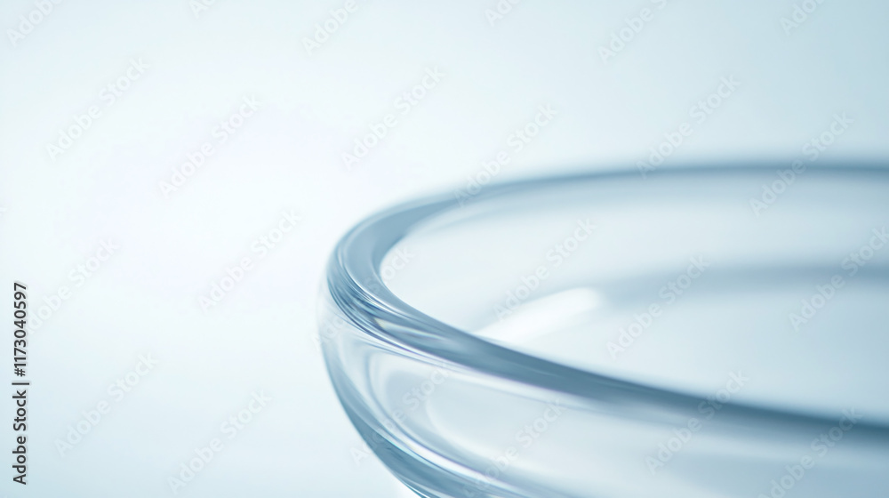 Aufkleber a close-up of a white and light blue blurred background, with soft, dreamy tones creating a serene a