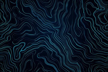 Abstract close-up of a glowing blue digital circuit board, showcasing intricate connections and technological design on a black background.
