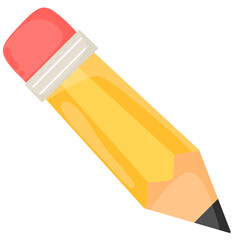 pencil and eraser