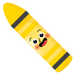 illustration of a crayon 