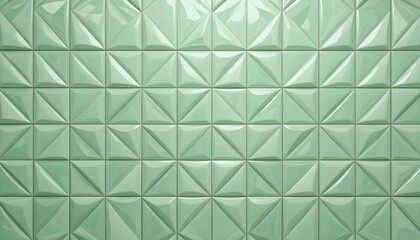 Dark Geometric 3D Triangular Pattern - Abstract Polygonal Background