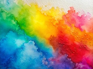 Obraz premium Abstract Watercolor Gradient Background: High-Resolution Macro Close-Up Texture