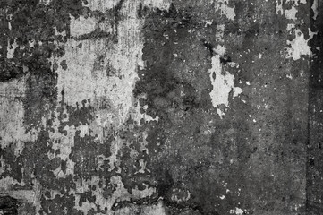 gray background, in the photo is a concrete old wall of gray color and texture