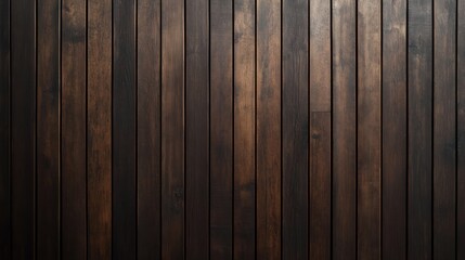 Dark Brown Wooden Planks Background Texture