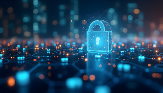 Secure Network Infrastructure Visualization &ndash; Cybersecurity Art	
