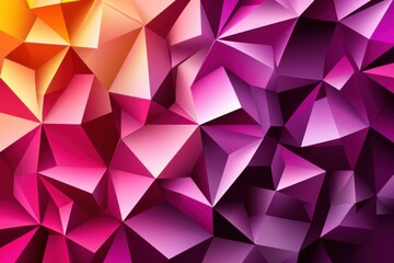 Fototapeta premium Geometric Pattern Background with Colorful and Vibrant Shades