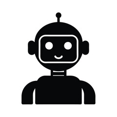Fototapeta premium robot isolated on white