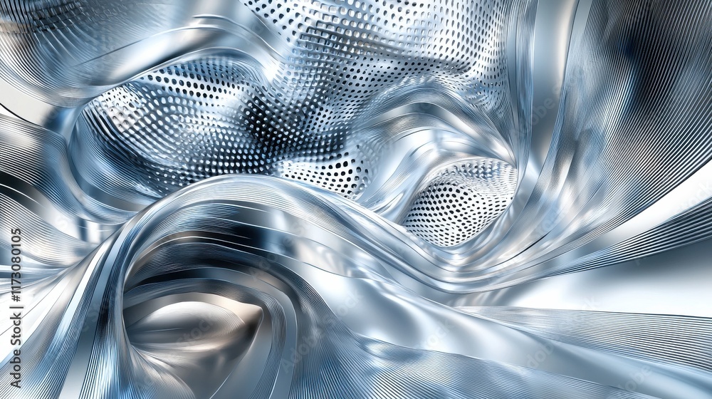 Poster futuristic digital abstract background virtual space graphic design high-tech environment wide-angle