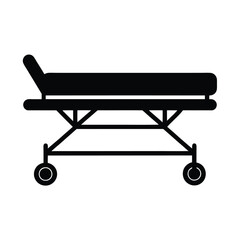 silhouette of a bench