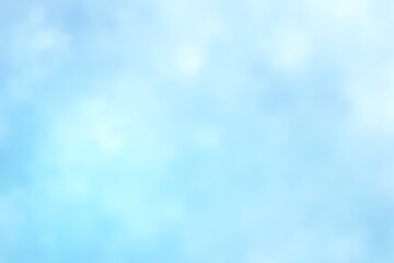 A soft, cloudy texture of blues and whites, evoking a dreamy sky.