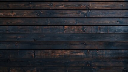 Obraz premium Dark Wooden Planks Background Texture