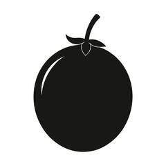 Fototapeta premium Jabuticaba Silhouette Vector Art