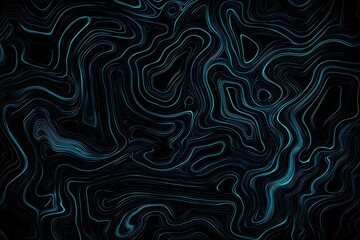 Abstract close-up of a glowing blue digital circuit board, showcasing intricate connections and technological design on a black background.
