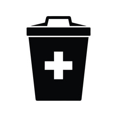 Obraz premium first aid kit isolated