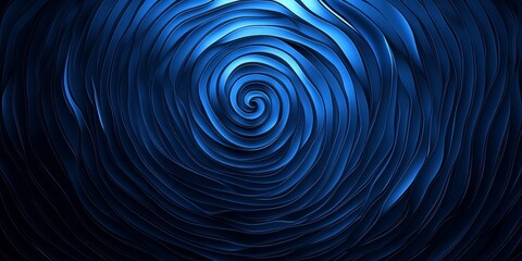 Obraz premium Glowing cobalt blue gradient background, shimmering overlays texture, poster header, smooth transitions, Generative AI