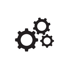 Setting symbol. repair, Optimizing, Workflow Concept. 3D Vector Icon. Cartoon Minimal Style. Settings icon vector Illustration. Cogwheel Gear on white background. Cogwheel mechanism symbol.
