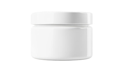 Minimalistic White Container for Product Display 