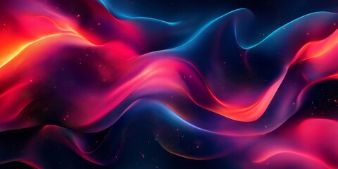 Obraz premium Vibrant red black gradient background, soft edges texture, presentation slide, modern layout, Generative AI