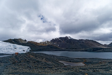 Fast disapearing Andes glacier