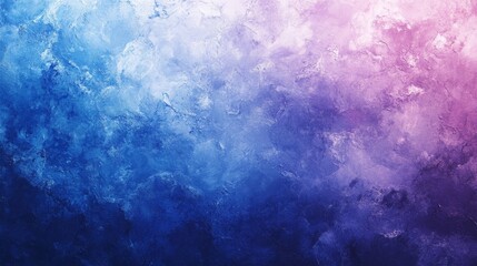 Fototapeta premium Pastel blue purple gradient background, dimmed contrasts texture, presentation slide, retro aesthetic, Generative AI