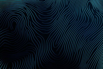 Abstract close-up of a glowing blue digital circuit board, showcasing intricate connections and technological design on a black background.
