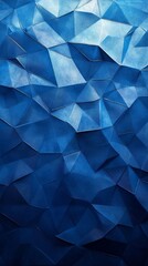 Obraz premium Dark cobalt blue gradient background, textured shapes texture, desktop wallpaper, smooth transitions, Generative AI