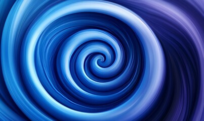 Dynamic cobalt blue gradient background, color swirl texture, digital background, smooth transitions, Generative AI