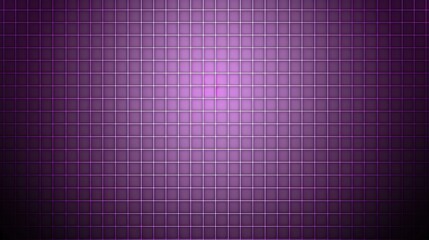 Purple grid background presenting an elegant and stylish visual effect, suitable for various design needs like digital art, graphic works, adding a touch of mystery and charm to the overall layout