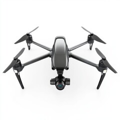 High-tech drone showcasing professional features and sleek design in a studio environment
