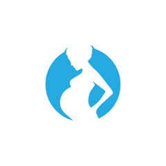 Pregnancy Logo Design Vector Template, pregnant Idea logo design inspiration, mother and baby logo, pregnant  mother and child design, Pregnancy Logo Design Vector Template, pregnant concept Idea logo
