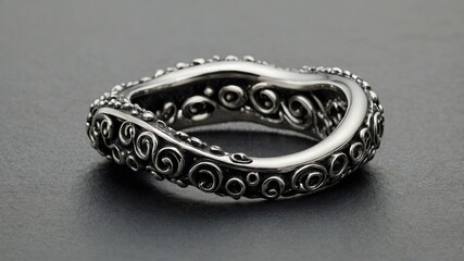 Naklejka premium gorgona medusa ring