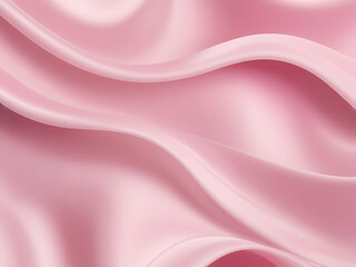 Obraz premium Beautiful luxury 3D modern abstract neon pink background composed of waves with light digital effect.