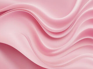 Obraz premium Beautiful luxury 3D modern abstract neon pink background composed of waves with light digital effect.