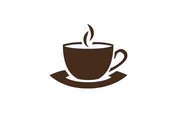 Obraz premium coffee mug silhouette