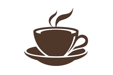 Obraz premium coffee mug silhouette